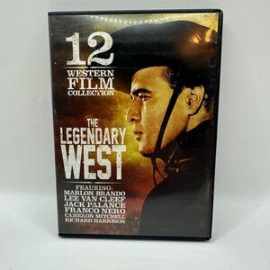 12 Western Film Collection The Legendary West Featuring Marlon Brando DVD